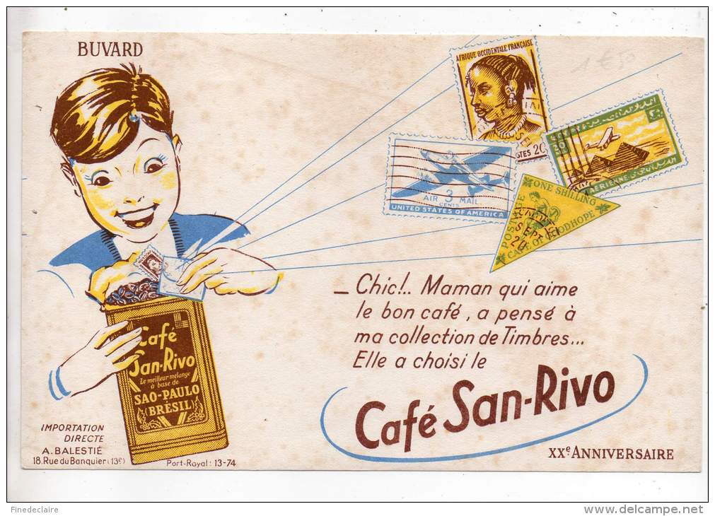 Buvard - Café San Rivo - Café & Té