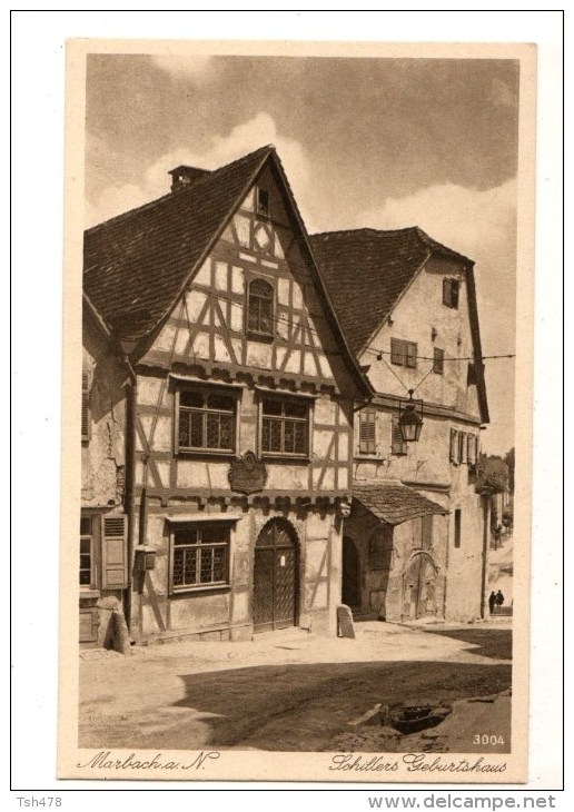 ALLEMAGNE------MARBACH   A N---schiller´s Geburtshaus---voir 2 Scans - Marbach