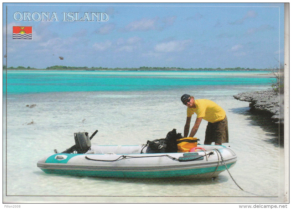 KIRIBATI -ORONA/Hull/Island- Lagoon Bateau - Un Lieu Ydillique - Kiribati