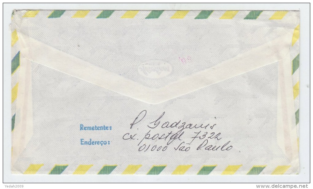 Brazil/USA AIRMAIL COVER 1981 - Poste Aérienne