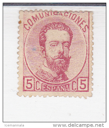 ESPAÑA  EDIFIL   118  MH  * - Unused Stamps