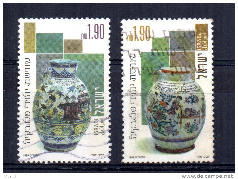 Israel - 1999 - Jewish Culture In Slovakia - Used - Used Stamps (without Tabs)