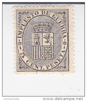 ESPAÑA  EDIFIL    141   MH  * - Unused Stamps