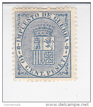 ESPAÑA  EDIFIL   142   MH  * - Unused Stamps