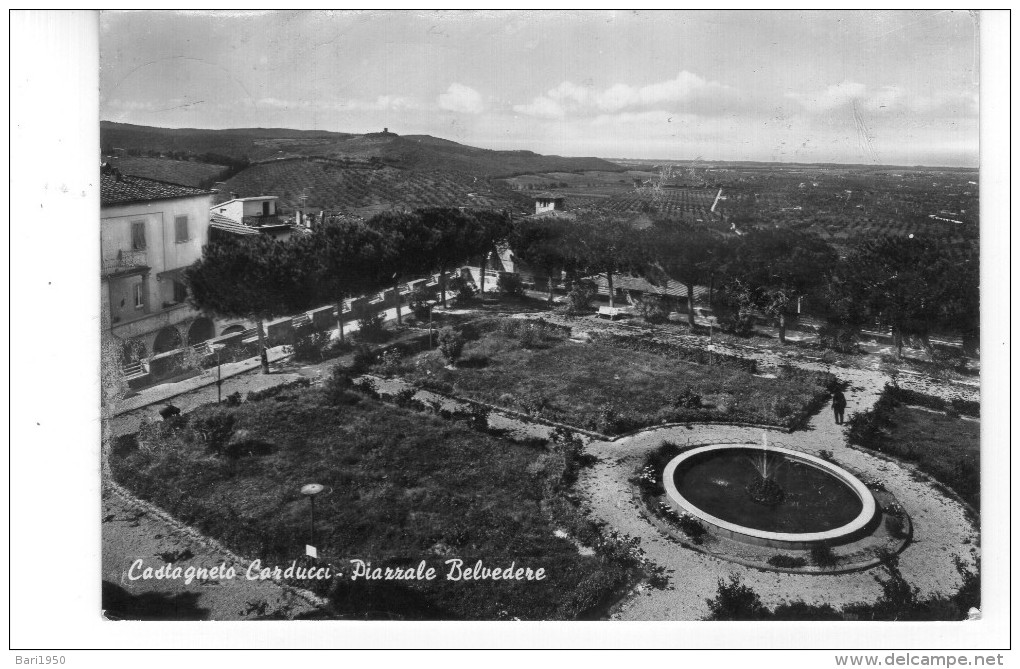 Castagneto Carducci - Piazzale Belvedere - Livorno