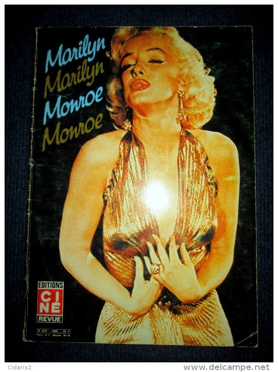 "Marylin MONROE" Editions CINE REVUE: ALBUM SOUVENIR 1 Cinema Film Kino Movie Hollywood  ! - Cinéma/Télévision