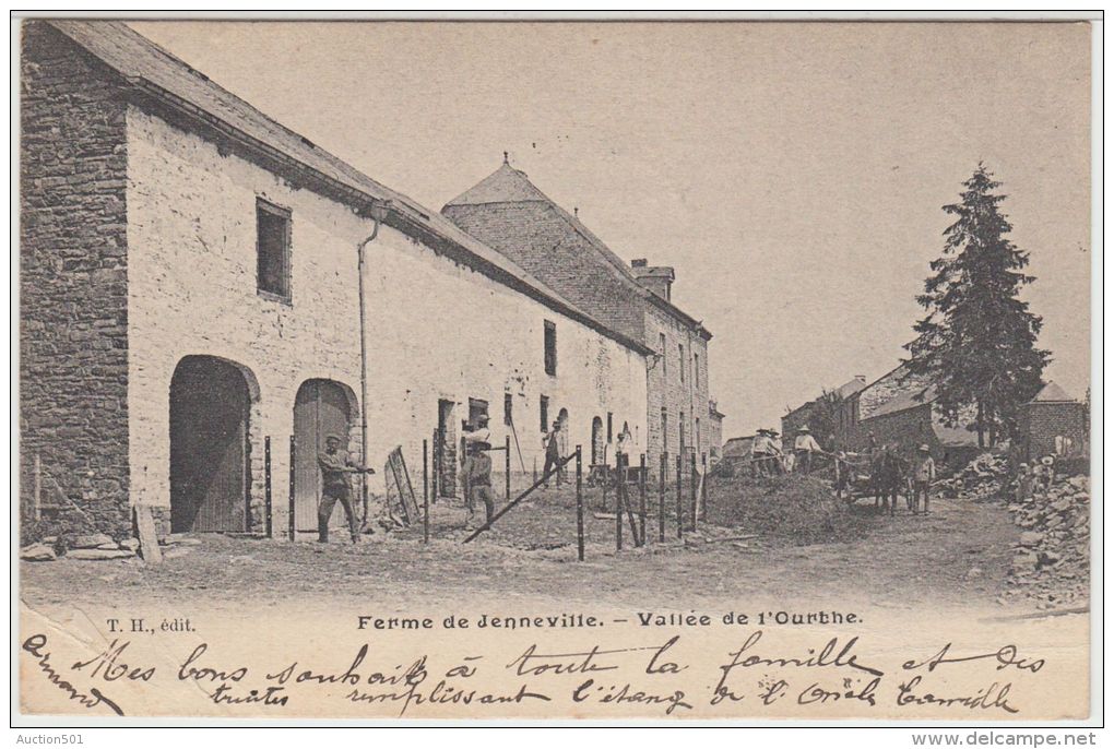 23696g FERME De JENNEVILLE - VALLEE De L'OURTHE - 1904 - Libramont-Chevigny