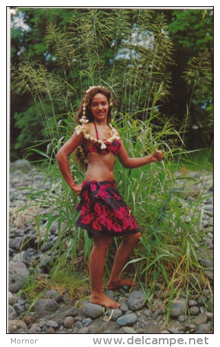 TAHITI Danseuse  Jeune Fille Tahitienne - Tahiti