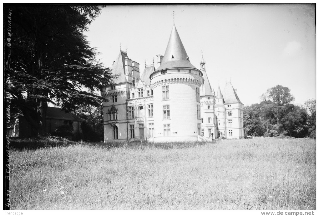 PN - 0239 - VIENNE - 86 - BEAUMONT - Chateau De Beaudiment - Plaques De Verre