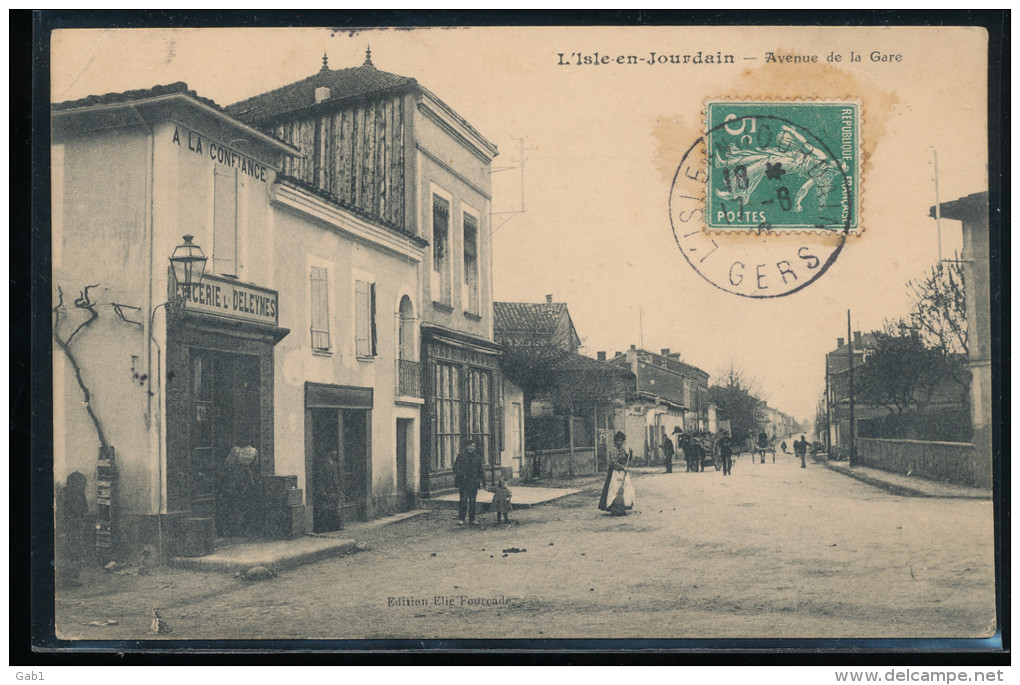 32 --  L'Isle - En - Jourdain -- Avenue De La Gare - Otros & Sin Clasificación