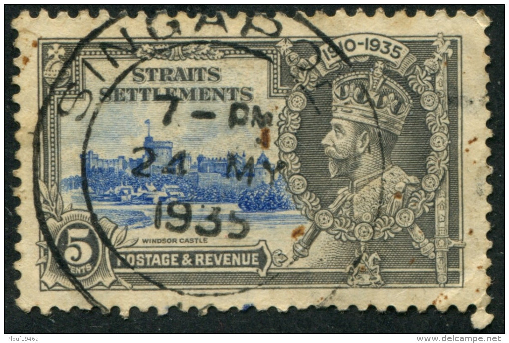 Pays : 289 (Malacca : Colonie Britannique)  Yvert Et Tellier N° :  201 (o) - Straits Settlements