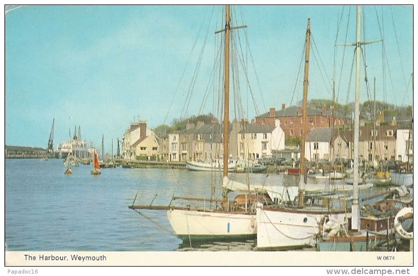 GB - Do - The Harbour, Weymouth - Dennis Productions N° W. 0674 (1972) - Weymouth