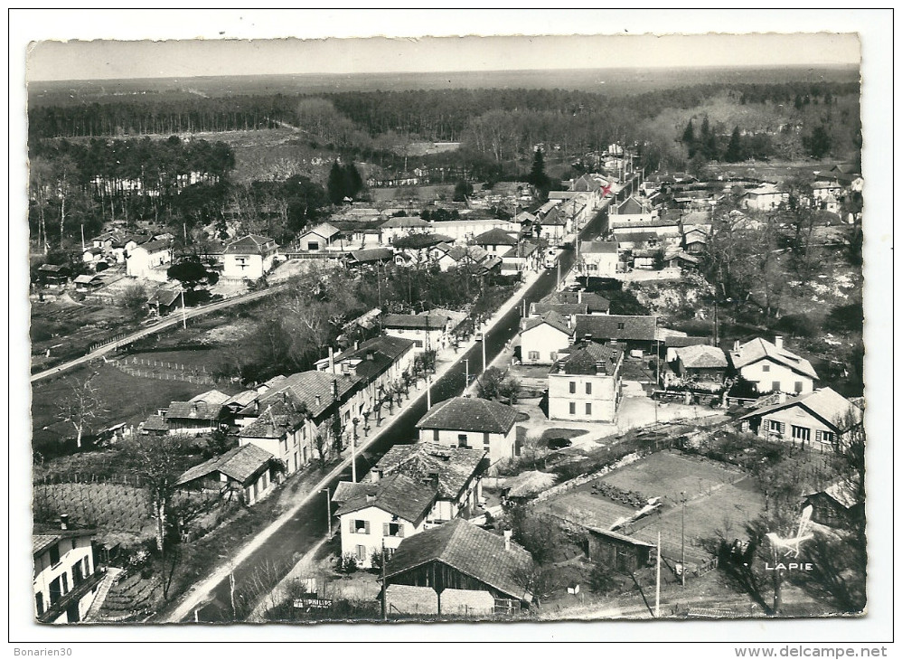 CPSM 40 CASTETS DES LANDES  BELLE VUE GENERALE AERIENNE - Castets