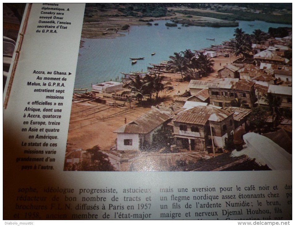 1973 Guerre D'ALGERIE : Grande Photo De CONSTANTINE;Aïn-Tanatmat;Médéa;Colomb-Béchar;Médéa;Brazzaville;Accra;Conakry Etc - Francés