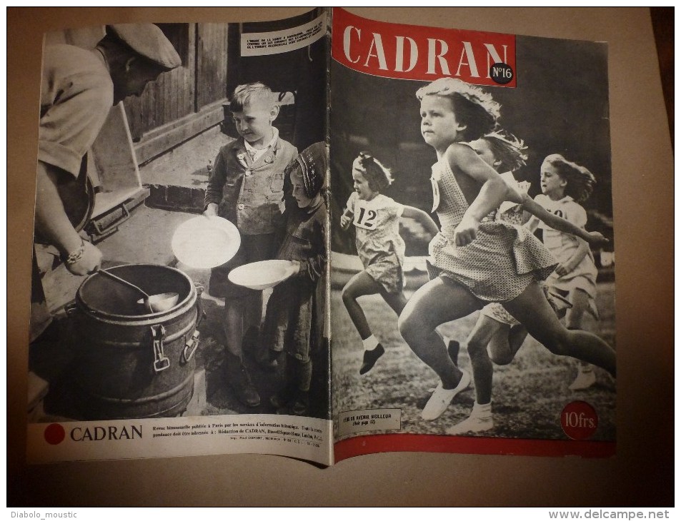 1945 CADRAN : Journal Clandestin Imprimé Par Les Services Britaniques Et Distribué Secrêtement En France - French