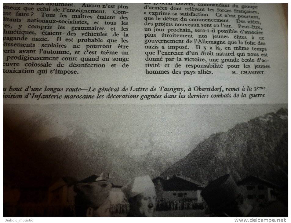 1945 CADRAN : journal clandestin imprimé par les services britaniques et distribué secrêtement en France