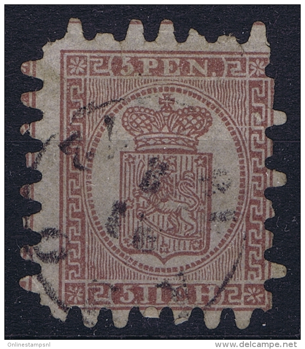 Finland / Suomi 1860 Yv.nr. 5 Mi.nr. 5C  Used  Signed/ Signé/signiert/ Approvato - Used Stamps