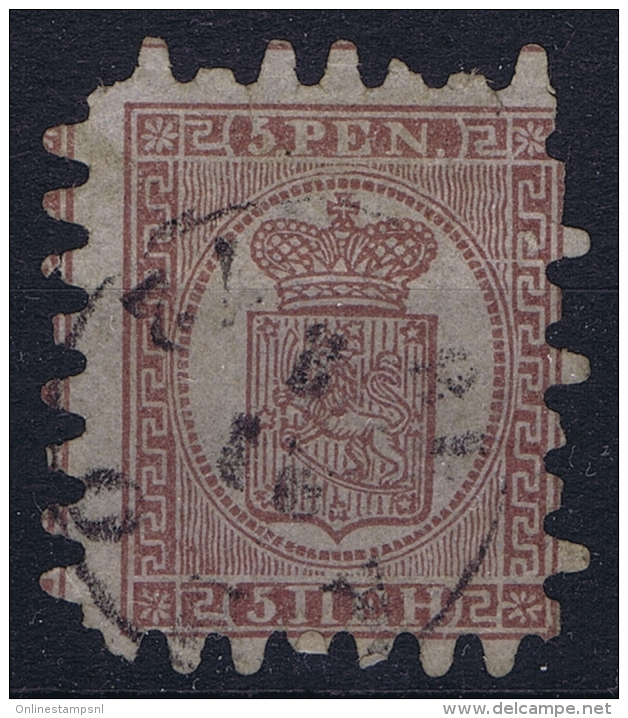 Finland / Suomi 1860 Yv.nr. 5 Mi.nr. 5C  Used  Signed/ Signé/signiert/ Approvato - Gebruikt