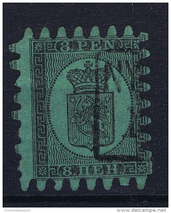 Finland / Suomi 1860 Yv.nr. 6 Mi.nr. 6C  Used - Used Stamps