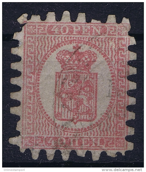 Finland / Suomi 1860 Yv.nr. 9 Mi.nr. 9  Used - Gebruikt