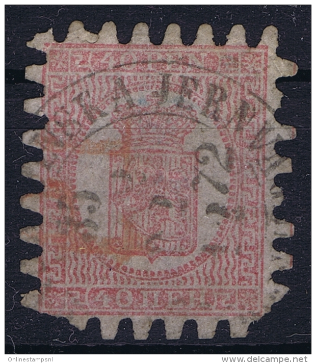 Finland / Suomi 1860 Yv.nr. 9 Mi.nr. 9  Used - Gebruikt