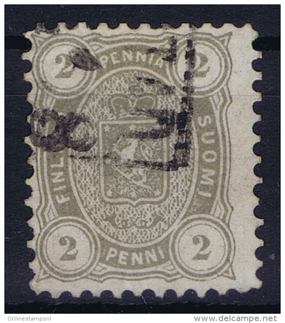 Finland / Suomi 1875 Yv.nr. 13a  Mi.nr. 12A Used  Perfo 11 - Gebraucht