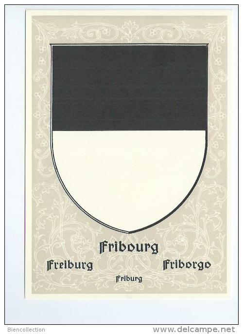 Suisse :blason Des Villes Et Cantons;Fribourg - St. Anton