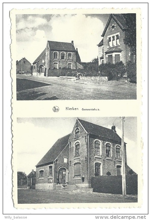 Carte Postale - KLERKEN - Gemeentehuis - CPA  // - Houthulst