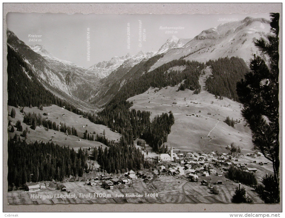 Holzgau I. Lechtal, Tirol, 1100 M. - Lechtal