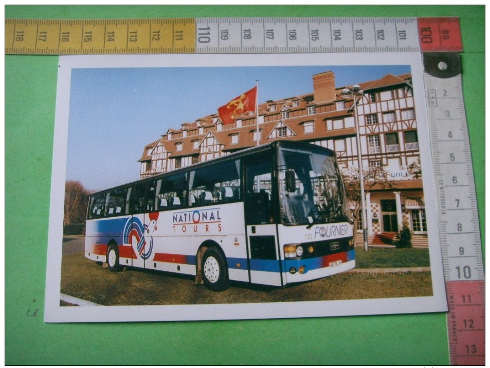 47)   Trouville : Voeux  1996  Selectour Et Bus Fournier   ; Autocar  2 Scans - Trouville