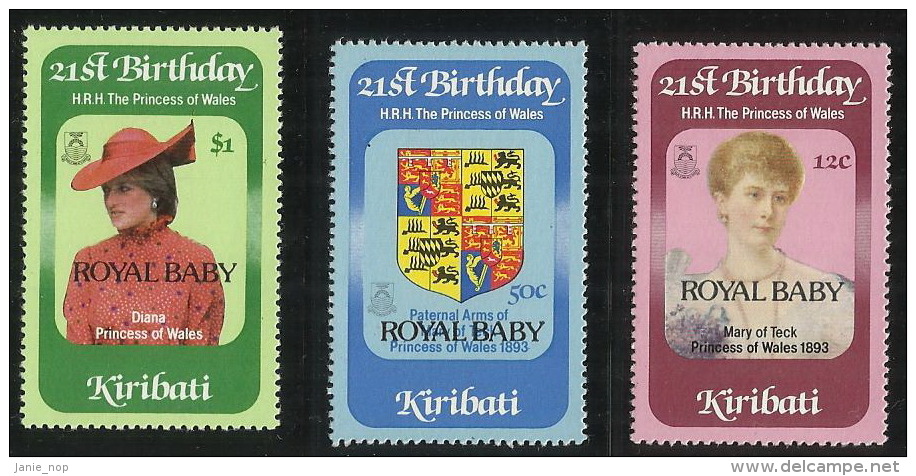 Kiribati 1982 Royal Baby MNH - Kiribati (1979-...)