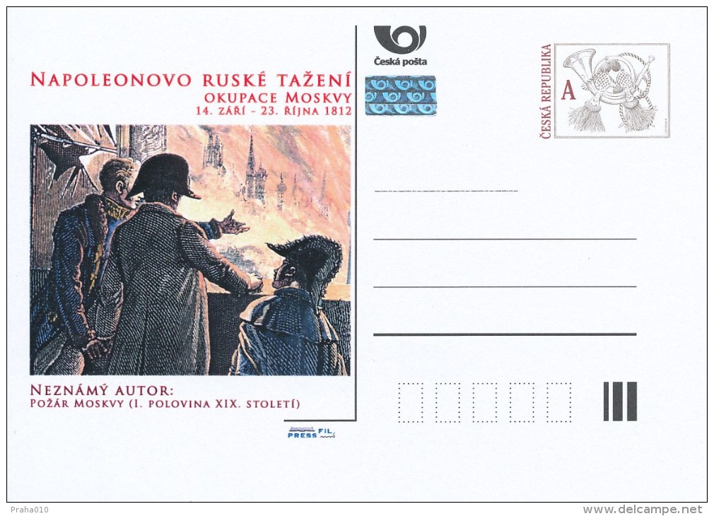 Czech Rep. / Postal Stat. (Pre2012/86) Napoleon´s Russian Campaign (4 Pieces) - Franse Revolutie