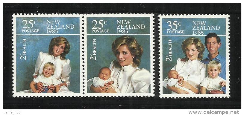 New Zealand 1985 Health MNH - Neufs