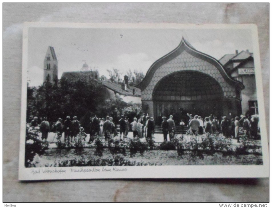 Bad Wörishofen -  Musikpavillon Beim Kasino  -   Bahnpost -Augsburg-Lindau D122232 - Bad Woerishofen