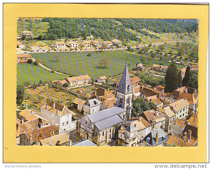 CPSM - CUBJAC - Vue Générale Le Bourg - Autres & Non Classés