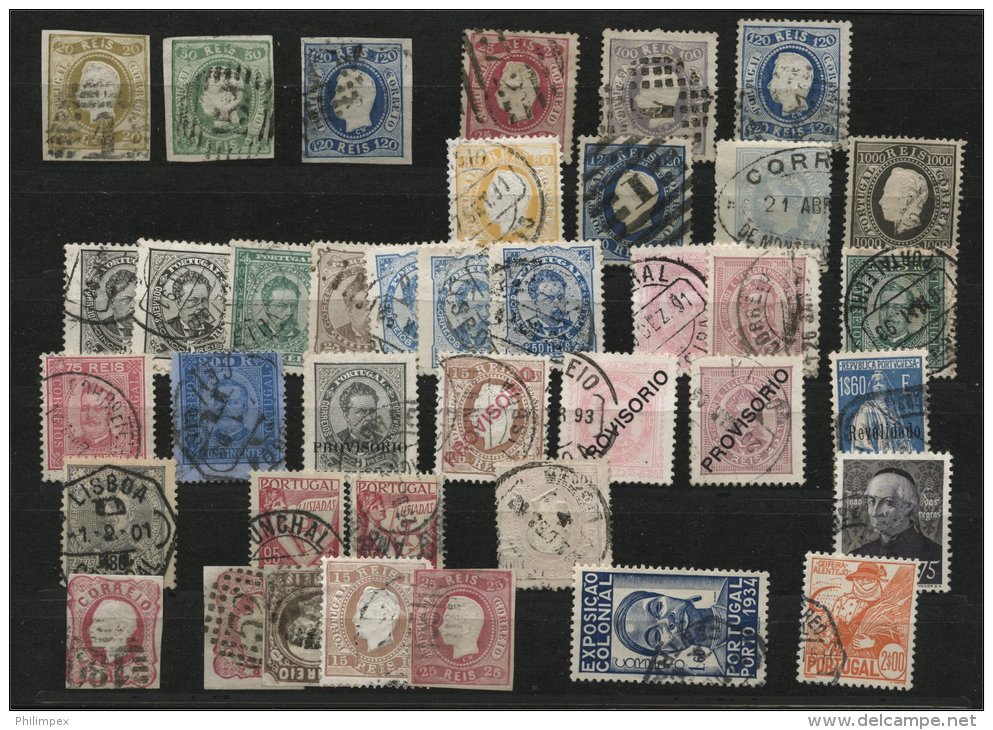 PORTUGAL, NICE GROUP CLASSICS, CATALOG VALUE MICHEL EURO 1100+ - Lotes & Colecciones