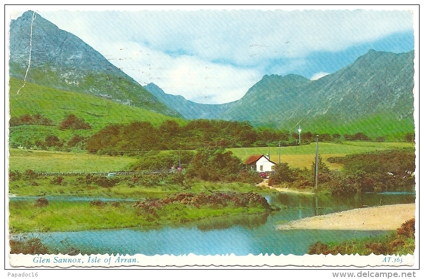 GB - SC - Ayr - Glen Sannox, Isle Of Arran - Valentine Printers &amp; Publishers N° AT .165 (circ. 1968) - Ayrshire