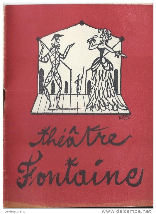 Programme/Théatre Fontaine/Grenier -Hussenot/ L'Amour Des 4 Colonels/Peter Ustinov/Carel/Rochefort/vers 1955  PROG72 - Programmes