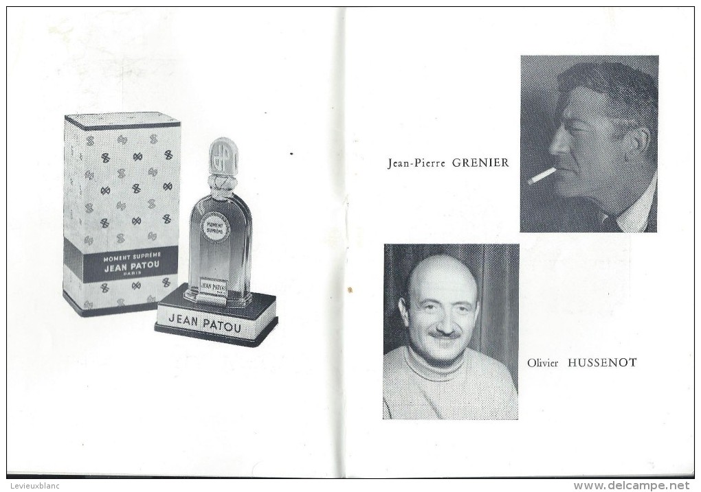 Programme/Théatre Fontaine/Grenier -Hussenot/ L'Amour Des 4 Colonels/Peter Ustinov/Carel/Rochefort/vers 1955  PROG72 - Programma's