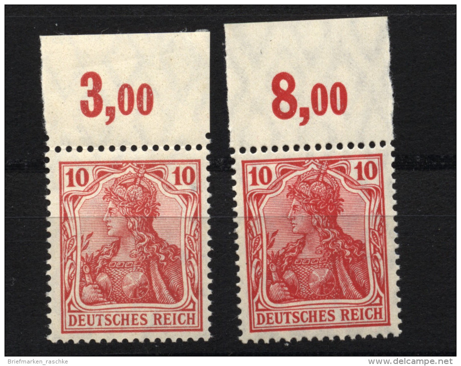 D.R.86 Ia,Ib,OR P,bügig,xx,gep.  (4210) - Ungebraucht