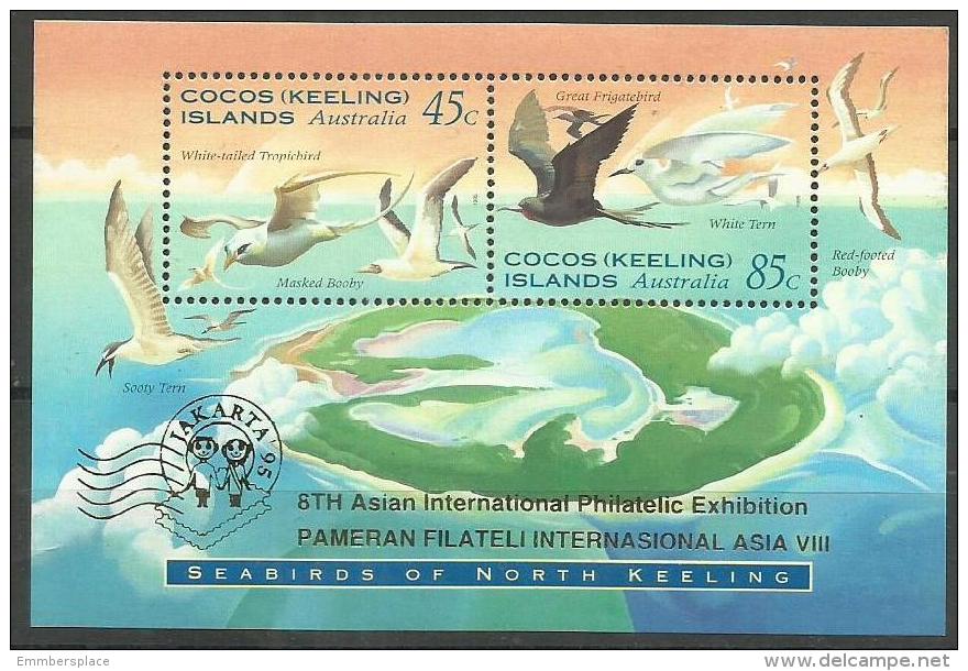 COCOS (KEELING) ISLANDS - 1995 Jakarta 95 S/sheet MNH **  SG MS 325a  Sc 301b - Cocos (Keeling) Islands