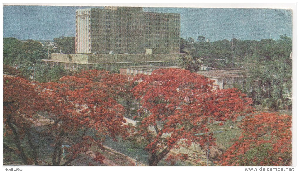 Nr.  3038 ,  Große AK  Dacca In Bangladesh, Hotel Intercontinental, In Russland Verschickt, Donetsk - Bangladesh