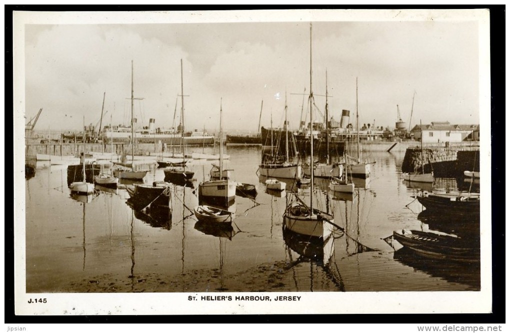 Cpa De Jersey   St Helier's Harbour     PZ10 - Autres & Non Classés