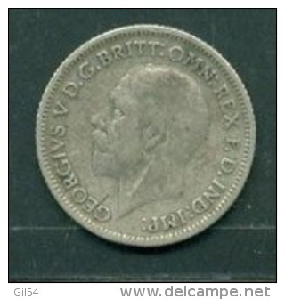 Great Britan 6 Pence 1930 Silver - Pia9202 - H. 6 Pence