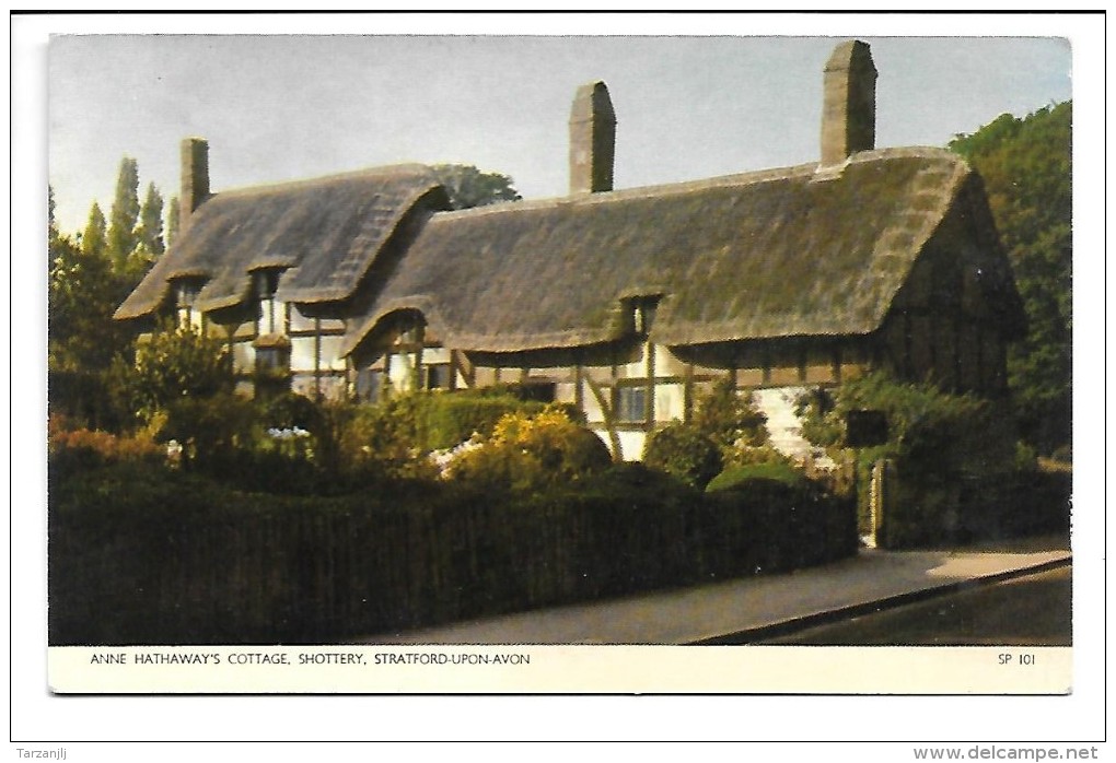 CPA De Shottery (Warwickshire Stratford-upon-Avon UK) Anne Hathaway's Cottage - Stratford Upon Avon