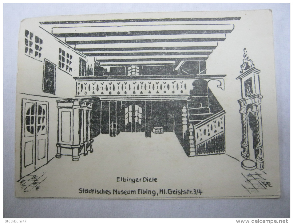 ELBING       ,Schöne Karte  Um 1932 - Westpreussen