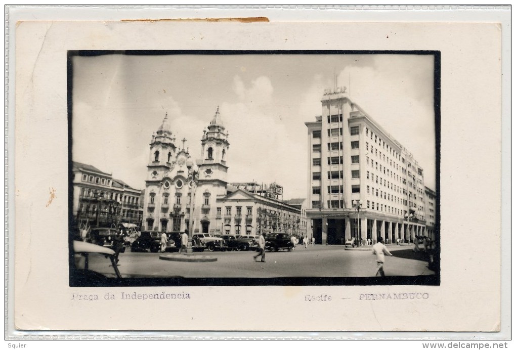 Pernambuco, Praca Da Independencia, Sellos !! - Recife