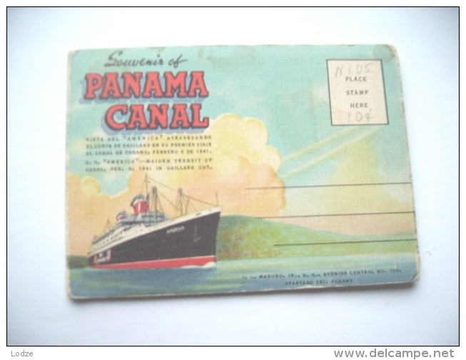 Panama Book Map With 18 Very Nice Photo´s - Panama