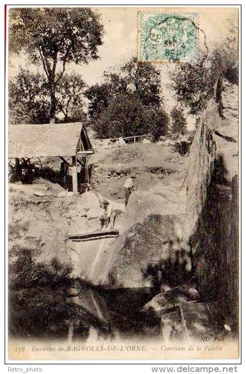 Environs De Bagnoles De L'Orne - Carrières De La Valette ( S.12932 ) - Bagnoles De L'Orne