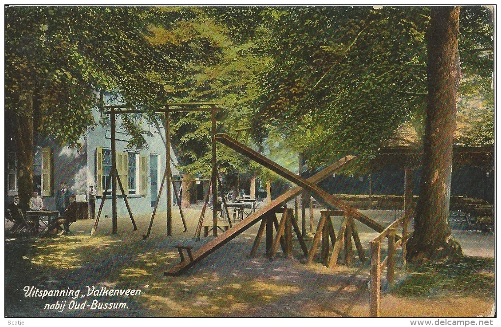 Valkenveel  -  Uitspanning Nabij Oud-Bussum;   1912 - Bussum